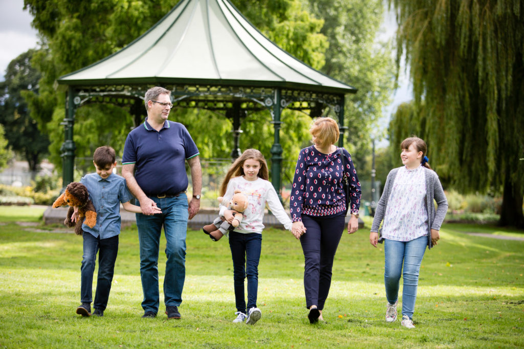 New skills and fresh experiences - John and family