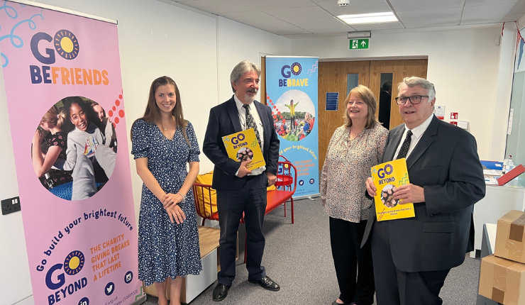 Devonshire Freemasons with Go Beyond, who help impoverished children