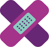 Graphic of a telephone