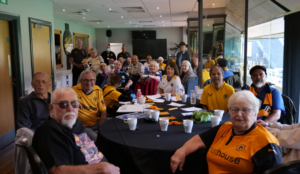 freemasons visit wolves foundation