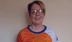 rosie ran the london marathon as her fundraising event
