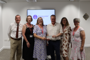 women freemasons visit the freemasons charity